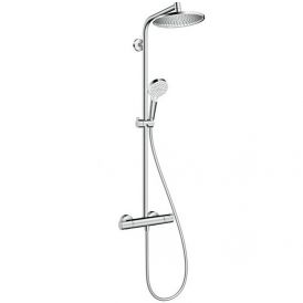 Crometta S 240 1jet Showerpipe Душевая система 27267000 c термостатом