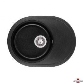 Кухонные мойки Мойка Sevilla Black Shine
 623х465х200