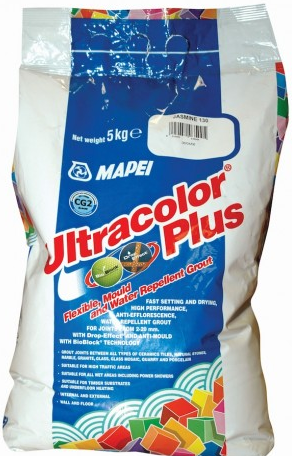 Затирка для швов цементная Mapei Ultracolor Plus 130 жасмин