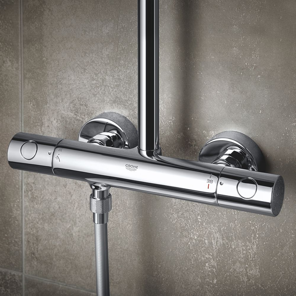 Душевая система Grohe NTempCosmopolitan 250 shower syst.THM ROUND 26670000