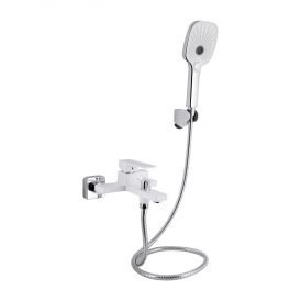 Gemini (з душовим гарнітуром) QTGEM259CRW45683 Chrome/White Qtap