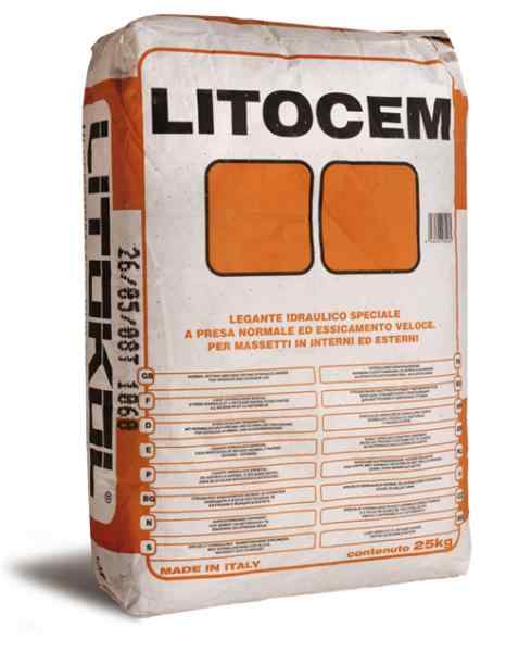 LITOCEM - гидравлическое вяжущее для стяжек. LTC0025