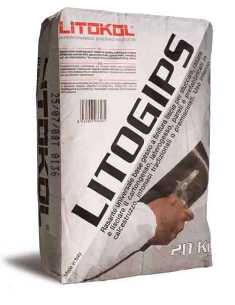 LITOGIPS - Универсальная гипсовая шпаклевка. LGPS0020 