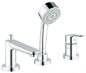 25117000 BauEdge OHM bath 3-hole + show.set