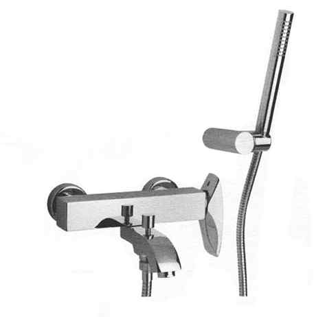 Смеситель для ванны с аксессуарами F1CR105 Paini F1 Bath/Shower Mixer Chrome 508082