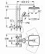 Душевая система Grohe NTempCosmopolitan 250 shower syst.THM ROUND 26670000