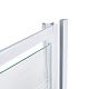 Дверь в нишу Pisces WHI2013-14.CP5 стекло 5 мм Pattern, регуль. профиль 130-140х185 см, распашные Qtap
